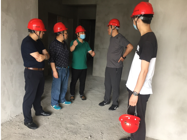 公司劉春總經理到綿陽分公司調研