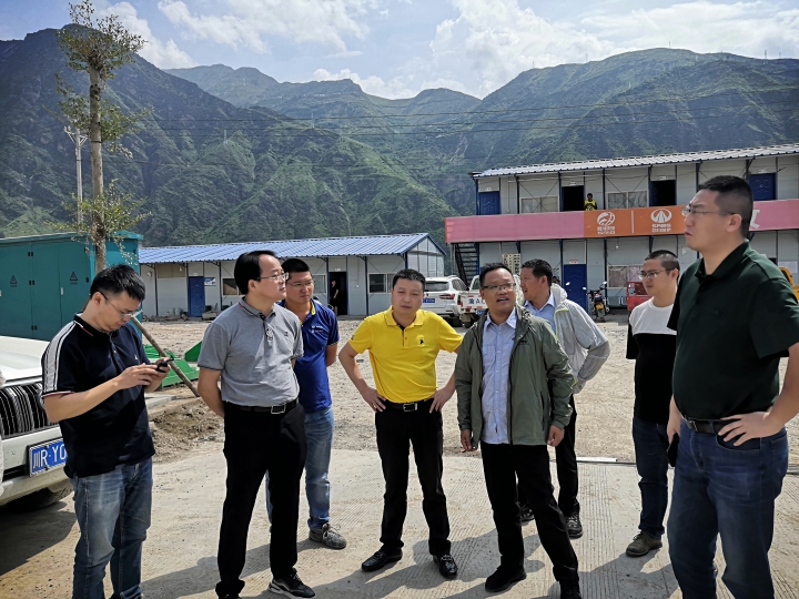 奮力與時間賽跑 決戰會東攻堅戰  ——公司總經理徐文忠赴項目現場辦公
